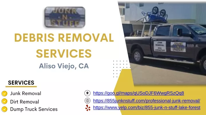 debris removal services