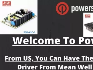Power Supply Mall: Here You Are Assured Of Best Constant Current LED Driver