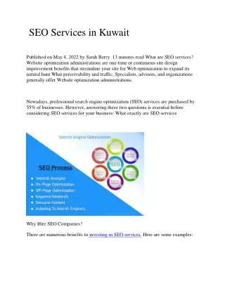 seo services in kuwait