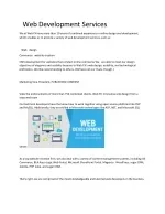 web Development Services - slide 1