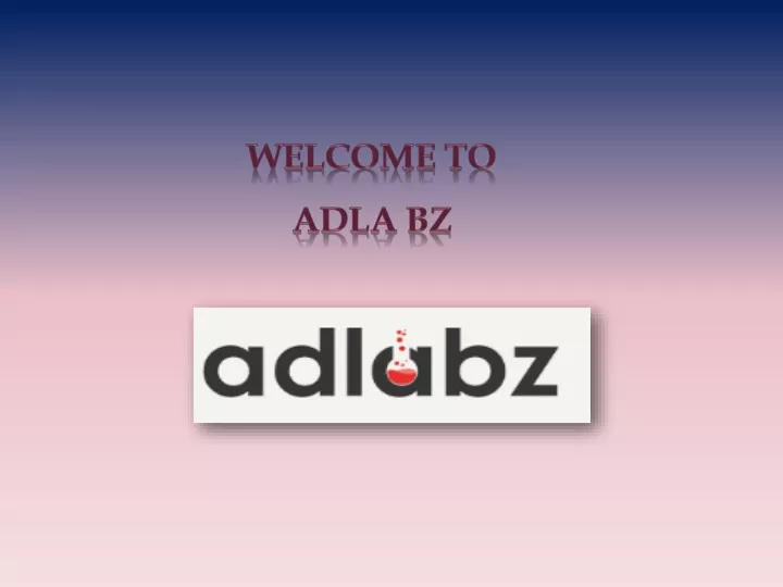 welcome to adla bz