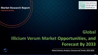 Illicium Verum Market Set to Witness Explosive Growth by 2033