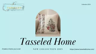 Tasseled Home-Cushion Cover,Placemats,Table Mat