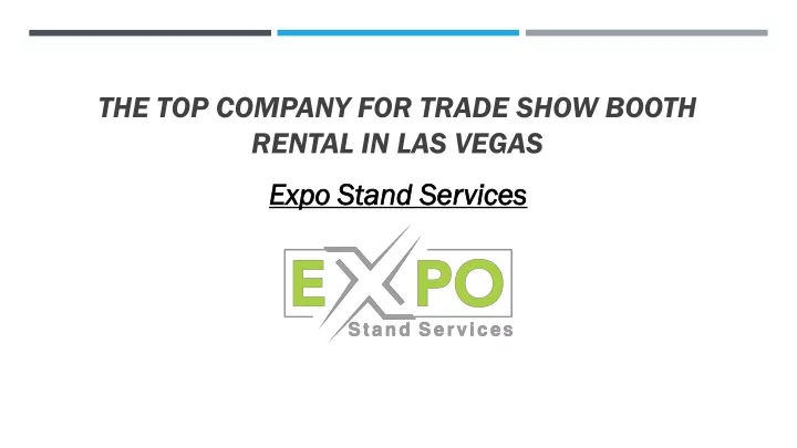 the top company for trade show booth rental in las vegas