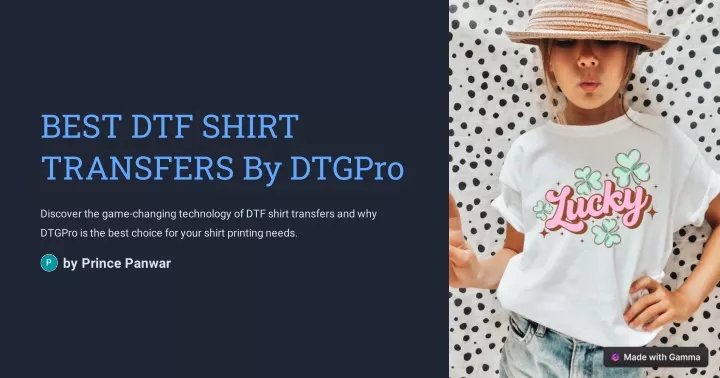 best dtf shirt transfers by dtgpro