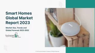 Smart Homes Market Report 2023 | Insights, Analysis, And Forecast 2032