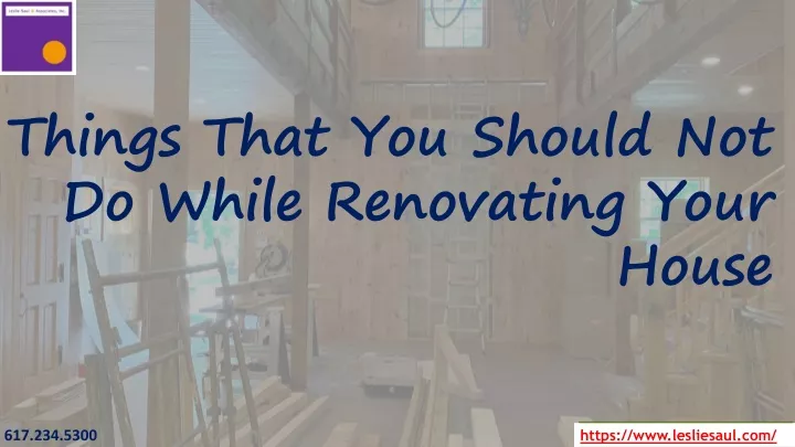 things that you should not do while renovating your house