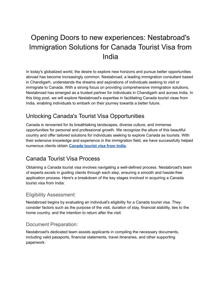 opening doors to new experiences nestabroad