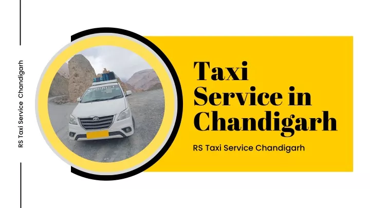 taxi service in chandigarh rs taxi service