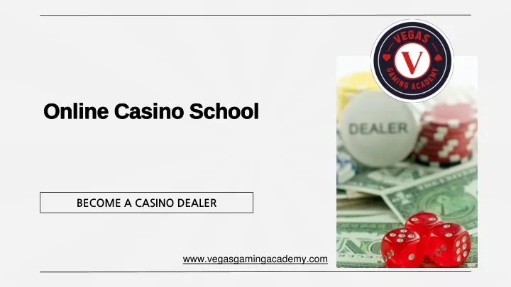 online casino school