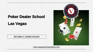 Poker Dealer School Las Vegas - Vegas Gaming Academy