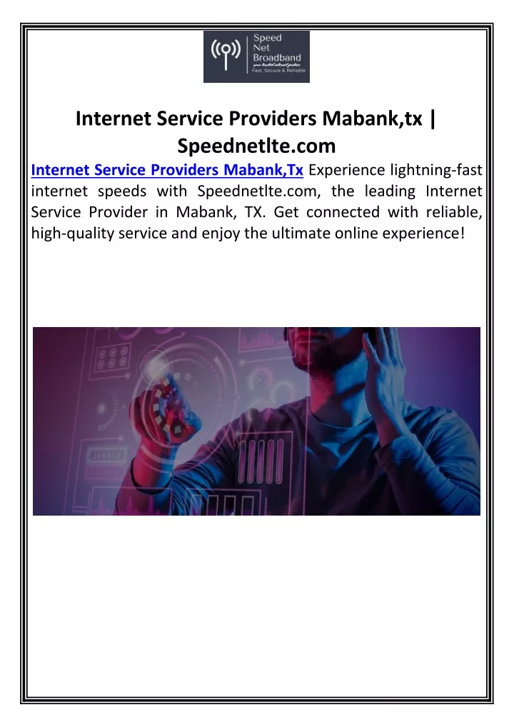 Ppt Internet Service Providers Mabanktx Powerpoint Presentation Id12285506 