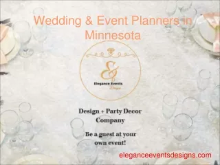 Wedding & Event Planners in Minnesota