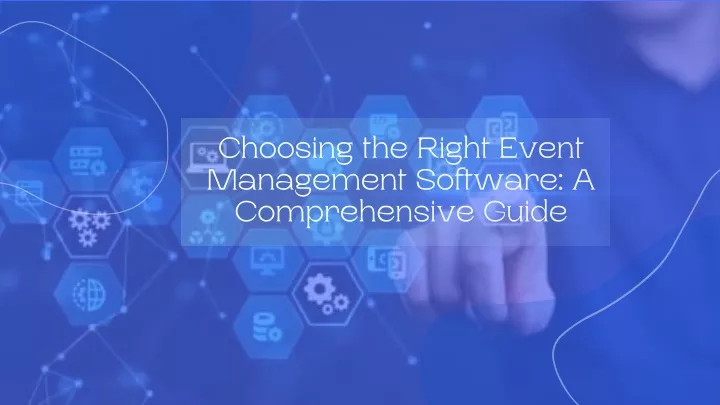 choosing the right event management software