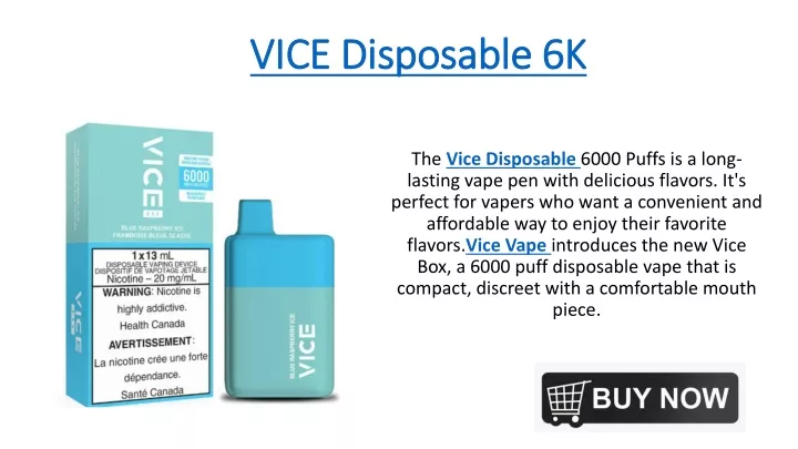 vice disposable 6k