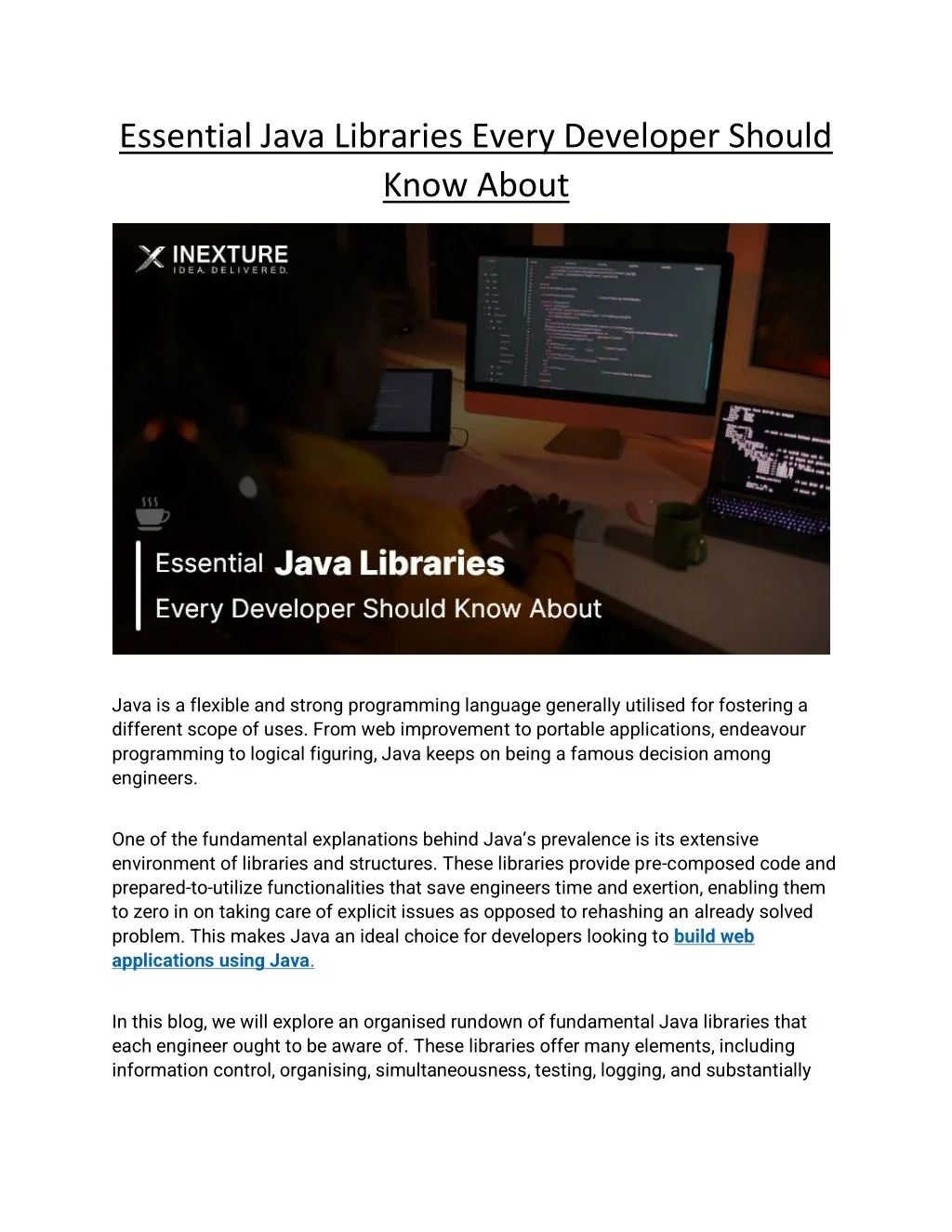 PPT - Essential Java Libraries Every Developer Should Know About ...