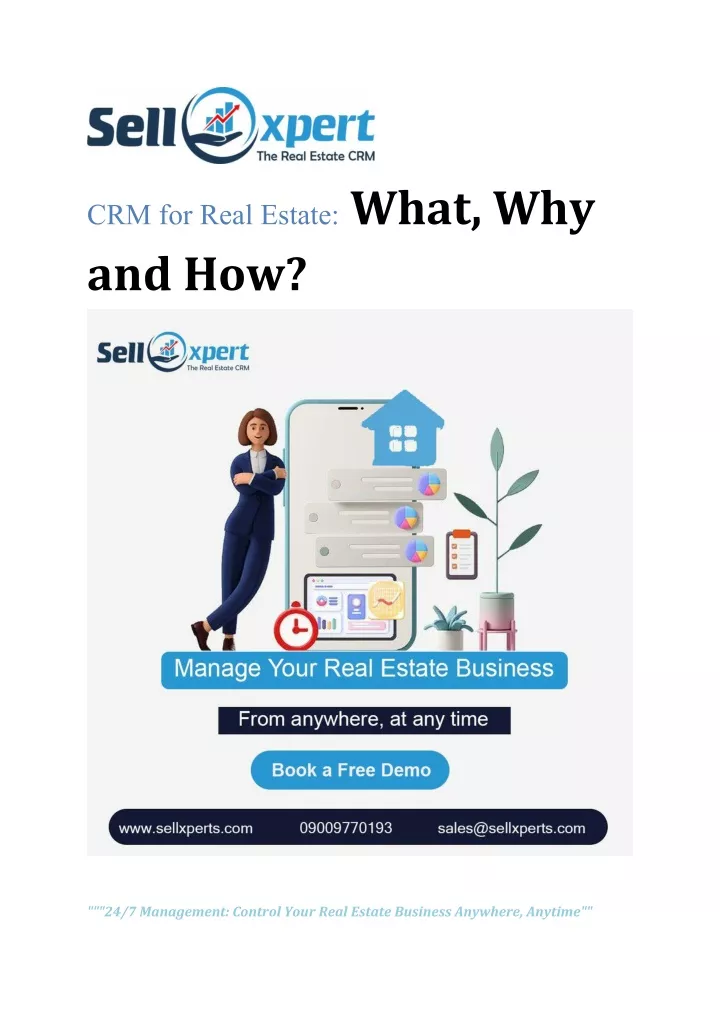 crm for real estate what why and how