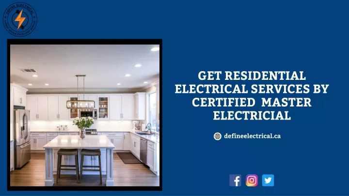 get residential electrical services by certified