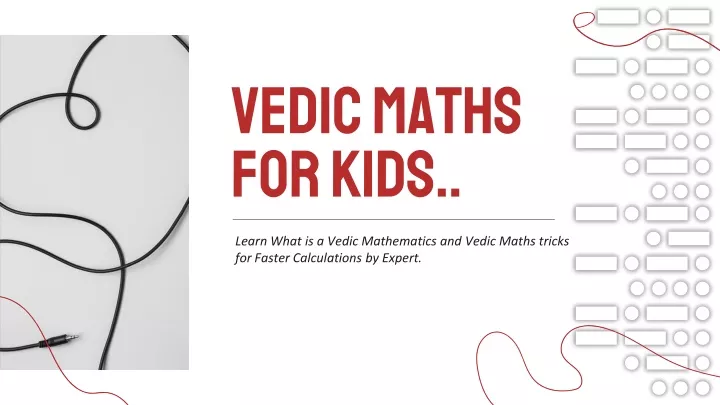 vedic maths for kids