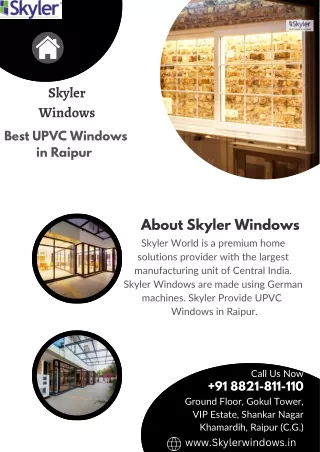 UPVC Windows in Raipur