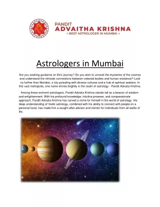 astrologers in mumbai