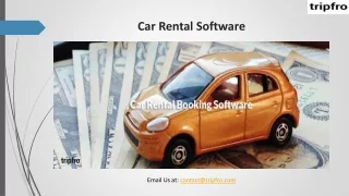 car rental software