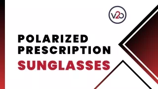 Polarized Prescription  Sunglasses - V2O Sports