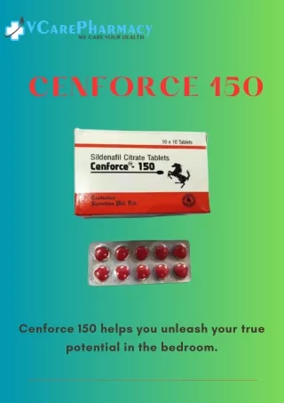 _Cenforce 150 - Boost Your Bedroom Performance – Buy Now