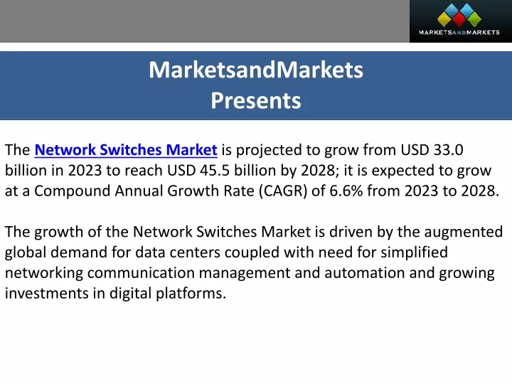 marketsandmarkets presents