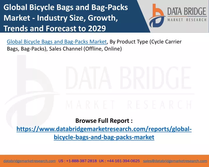 global bicycle bags and bag packs market industry