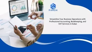 Accounting and Bookkeeping Service in Dubai  Vat Services in Dubai