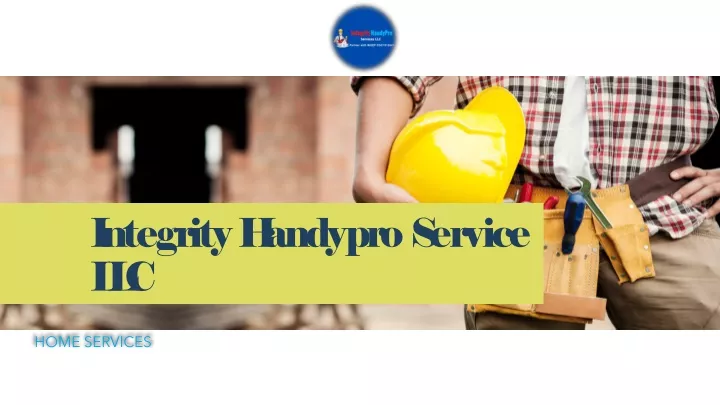 integrity handypro service llc