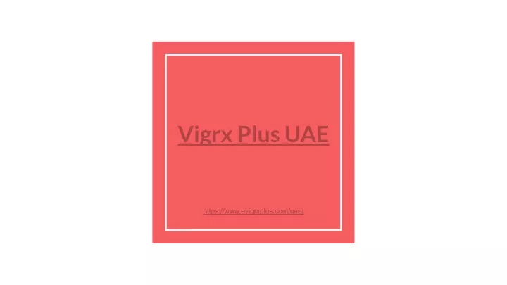 vigrx plus uae