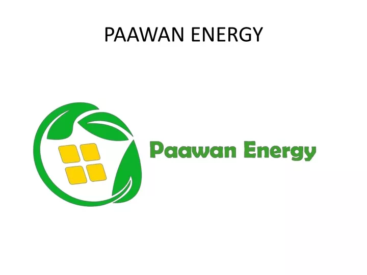 paawan energy