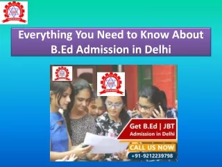 B.Ed Institute in Delhi