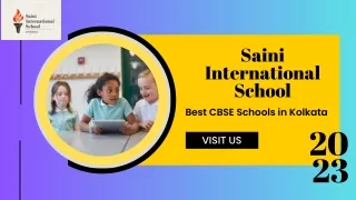 Saini International School Offers The Finest Academic Environment For The Young