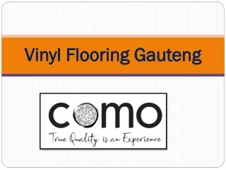 Vinyl Flooring Gauteng