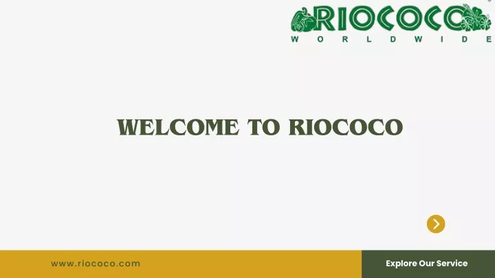 welcome to riococo