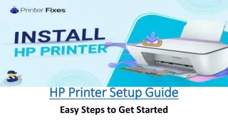HP Printer Setup Guide