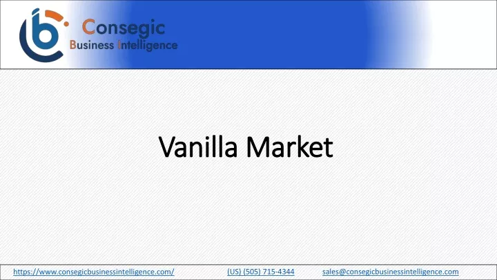vanilla market