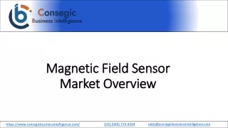 magnetic field sensor market overview