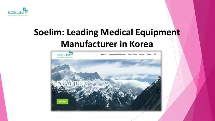 soelim leading medical equipment manufacturer