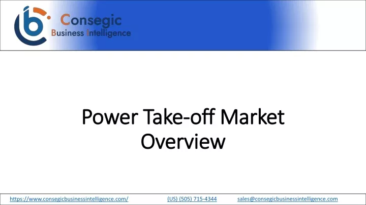 power take off market overview