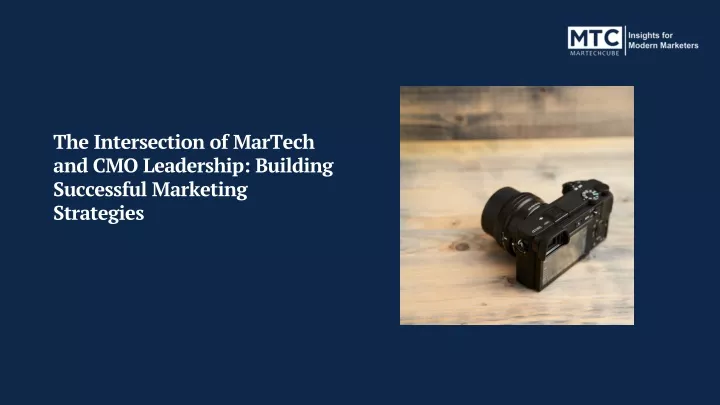 the intersection of martech and cmo leadership