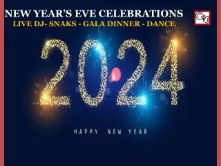 New Year Packages 2024 | New Year Party Packages 2024