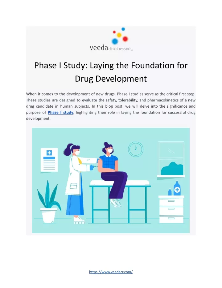 phase i study laying the foundation for drug