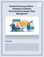 Demand Planning Artificial Intelligence Software - slide 1