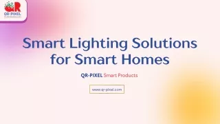 QR_PIXEL smart lighting system