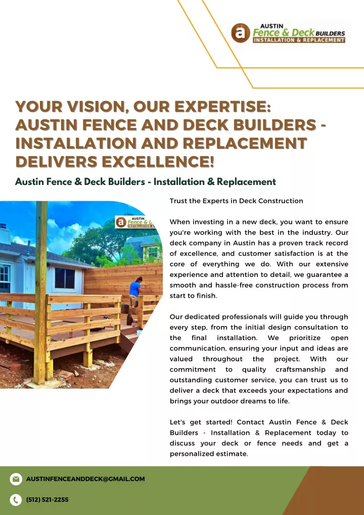 your vision our expertise your vision