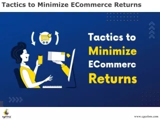 Tactics to Minimize ECommerce Returns